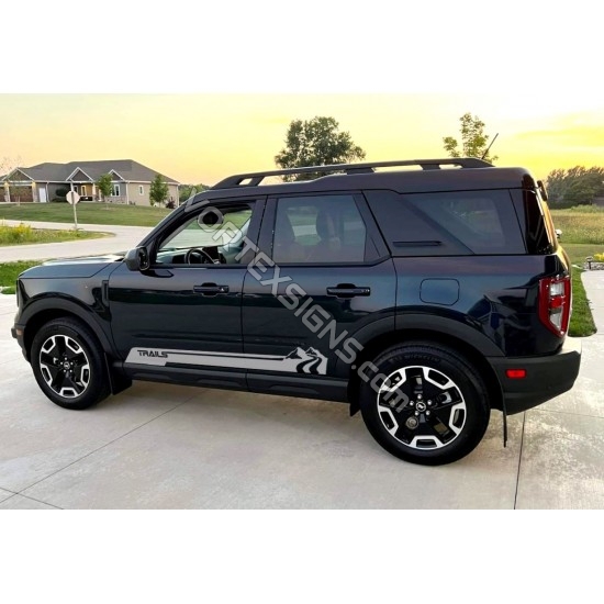 mountain stripes graphics ford bronco sport 