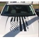 American flag hood decal for Ford Maverick 