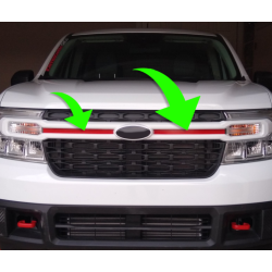 Maverick Hood Accent color vinyl strip