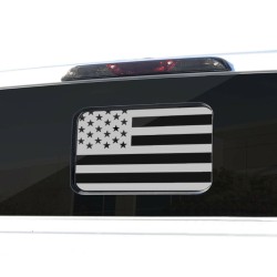 Maverick Rear Window American Flag  decal 
