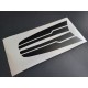 Ford Maverick OEM hood decal stripes