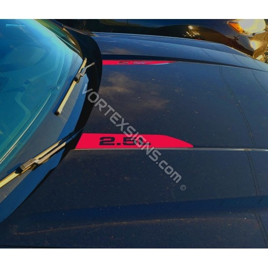 2022 Ford Maverick hood 2.5L engine sticker