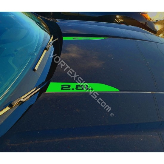 2022 Ford Maverick hood 2.5L engine sticker