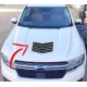 Ford Maverick hood louvers