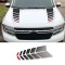  Hood Stripes with Red accent for Ford Maverick - v12