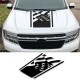 american flag ford maverick hood graphics