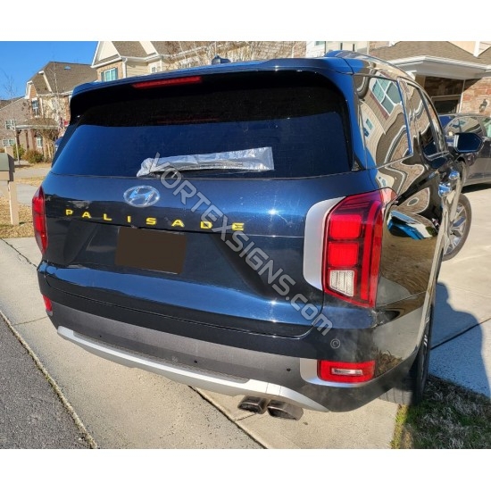 Vinyl color Overlay decals for Hyundai Palisade