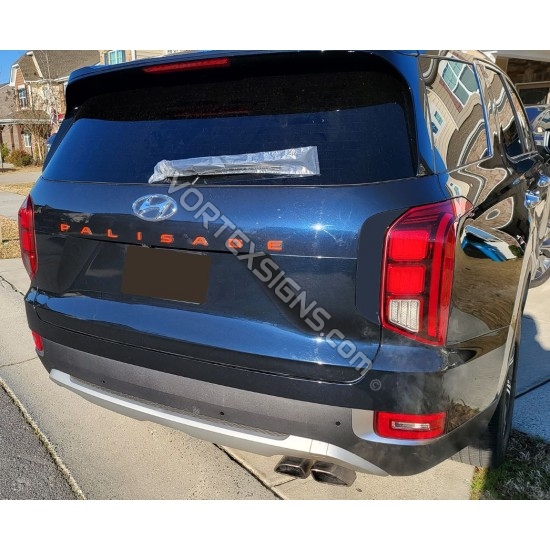 Vinyl color Overlay decals for Hyundai Palisade