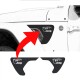 Jeep Wrangler Fender vent accent decal graphics Jeep Wrangler Fender vent accent decal sticker accent
