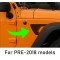 Jeep Wrangler Fender vent accent decal ('12 - '17) - Style 10