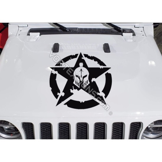 Jeep Gladiator Star decal sticker