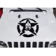 Gladiator Hood Star army body traphics like punisher