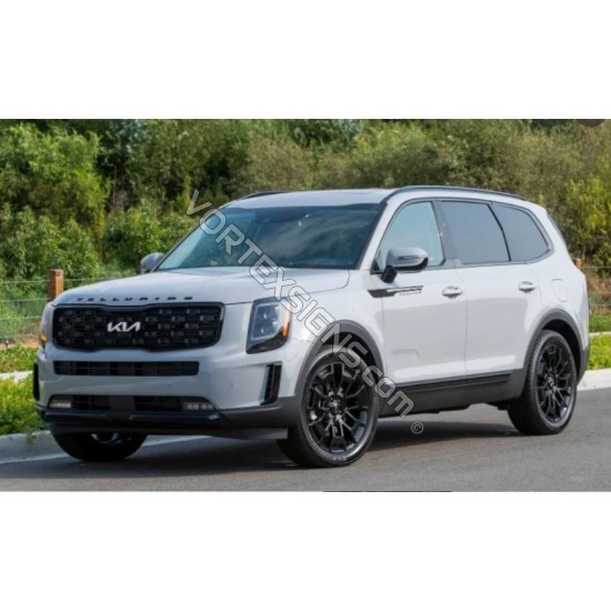 kia telluride door fender accent decal