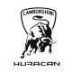 lamorghini Huracan Wall Logo garage bedroom sticker