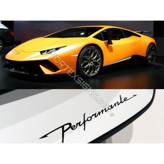 Performante decal sticker