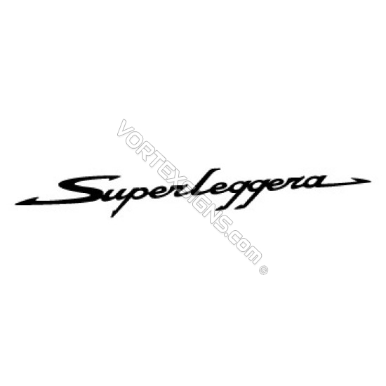 Superlaggera sticker