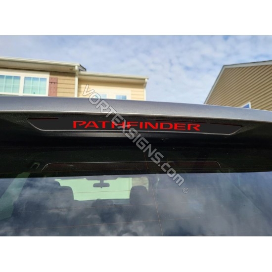 third brake light overlay 2022 nissan pathfinider