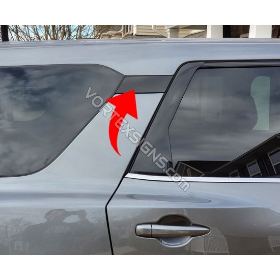 rear door post protection for 2022 2023 nissan pathfinder