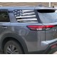 2022 2023 nissan pathfinder american flag decal