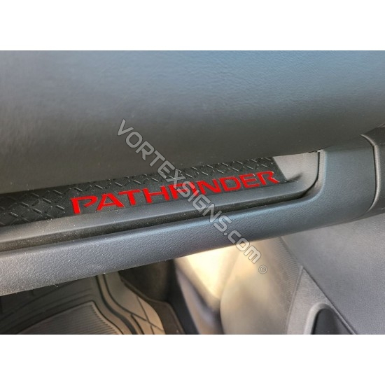 Vinyl color inlays for nissan pathfinider 2022 interior