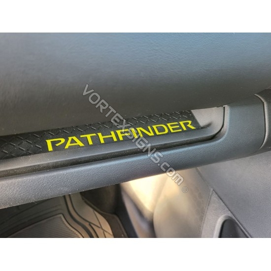 Vinyl color inlays for nissan pathfinider 2022 interior