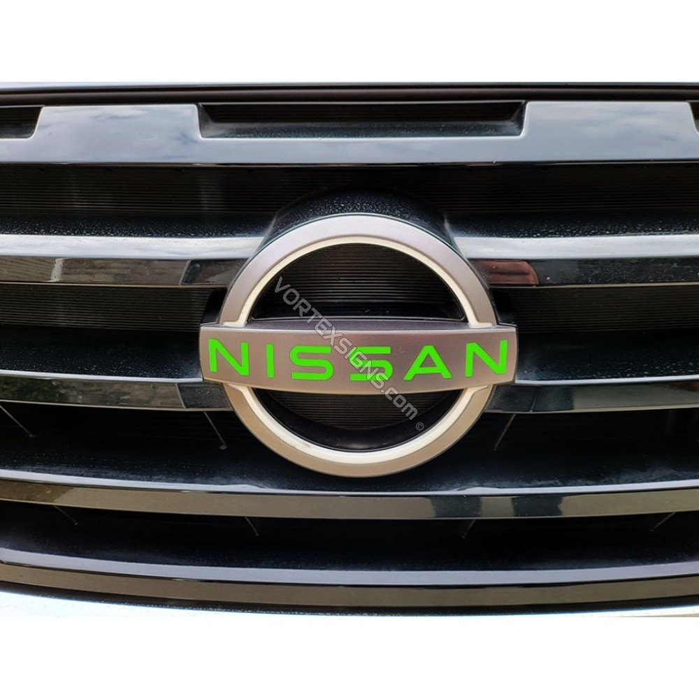 Vinyl Letters logo inlays decal for 2022 Nissan Pathfinder