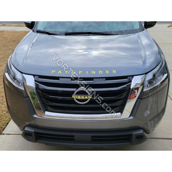 Vinyl color letters decals for nissan pathfinider 2022