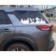 2022 2023 nissan pathfinder mountains trees decal