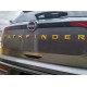 Vinyl color Overlay decals for nissan pathfinider 2022