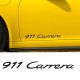 porsche 911 Carrera Decal decal exterior accessory porsche 911 Carrera Decal sticker original