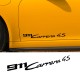 911 Carrera 4S Decal (992 style) decal 911 Carrera 4S Decal (992 style) sticker