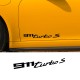 911 Carrera S Decal (992 style) decal 911 Carrera S Decal (992 style) sticker for 2020 and up models