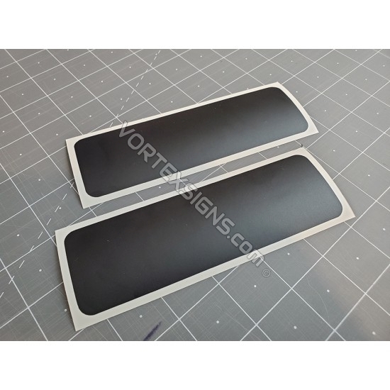 air bag warning porsche Sun visor cover up stickers for Porsche sticker