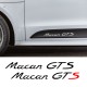 porsche Macan GTS decal exterior accessory porsche Macan GTS Style sticker