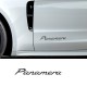 porsche Panamera accessory for body of the car Panamera exterior body sticker script