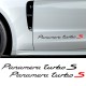 porsche Panamera turbo s accessory for body of the car Panamera Turbo S Style exterior sticker