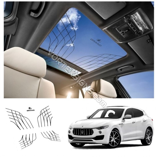 Maybach sunroof decals for Maserati Levante