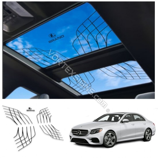 Maybach sunroof decals for Mercedes E Class