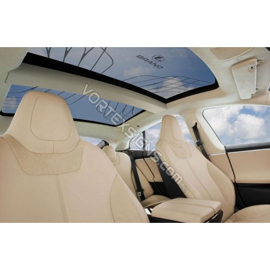Maybach sunroof decals for Tesla Model S