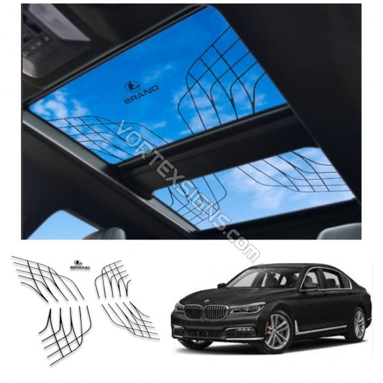 Maybach sunroof decals for BMW 740 750 G11