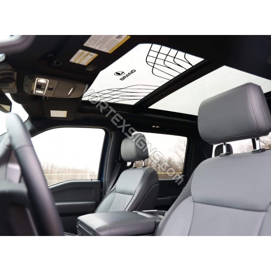Maybach sunroof decals for BMW X7