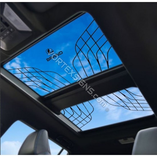 Maybach sunroof decals for Acura MDX