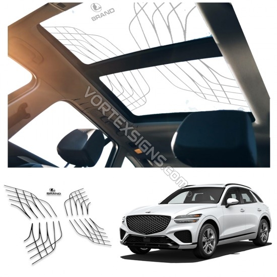 Maybach sunroof decals for Genesis GV70 