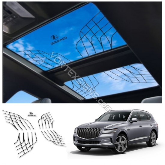 Maybach sunroof decals for Genesis GV80 