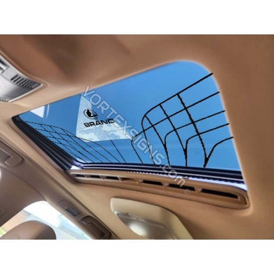 Maybach sunroof decals for Lincoln Aviator 