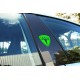 TESLA post logo 2 sticker