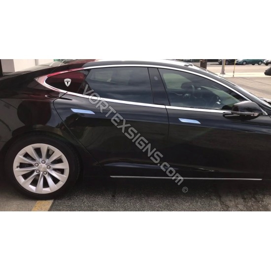 SALE! Tesla logo accessory decal sticker - HOT 2020!