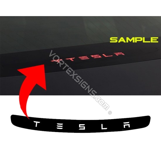 tesla Model 3 Brake light Cover/decal sticker