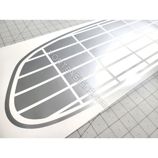 Aston Martin Model grill decal graphics