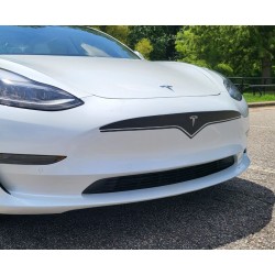 2021-2024 Fits Tesla Model Y 5D SUV DTO Front Grille Sticker Matte